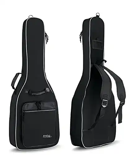 Gitarrentasche Rocktile 3/4 und 7/8 für Klassikgitarren, gepolsterter Gigbag