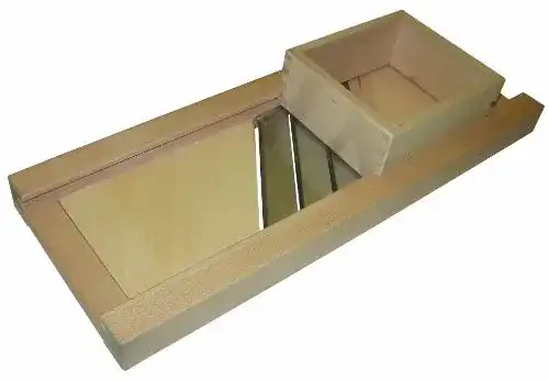 Krauthobel MS-Steinzeug Sauer 80 x 30 cm mit Schlitten