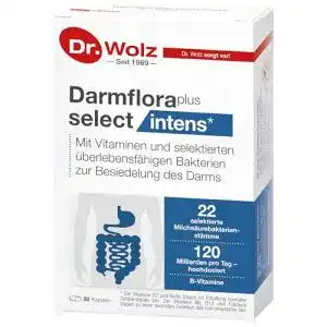 Darmbakterien-Kapseln Dr. Wolz Darmflora plus select intens – 80 Kapseln