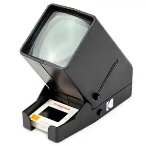 Kodak 35-mm-Diaprojektor und Diabetrachter für Dias und Filmnegative