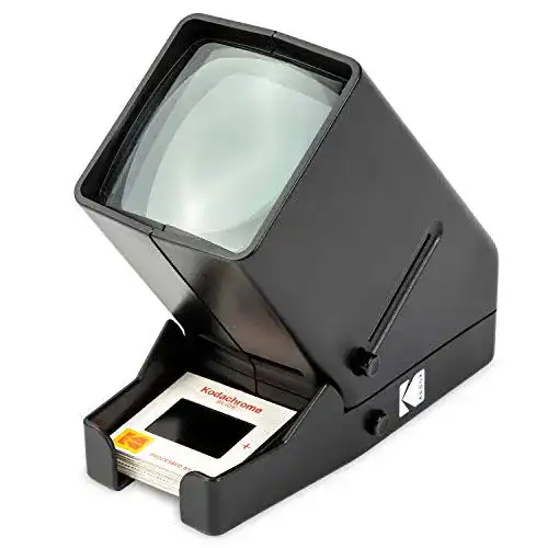 Kodak 35-mm-Diaprojektor und Diabetrachter für Dias und Filmnegative