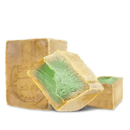 Aleppo-Seife 2er Set, ca. 200g pro Stück, 85% Olivenöl