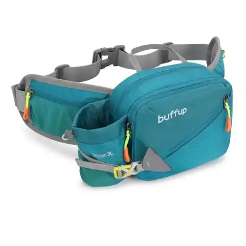 Gürteltasche zum Wandern Buffup Bauchtasche für Outdoor-Aktivitäten