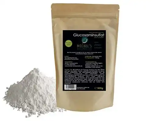 Glucosaminsulfat Pulver von Michel’s Naturprodukte – 500g