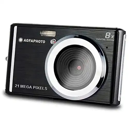 AgfaPhoto Digitalkamera DC5200 Kompakt mit 21 Megapixel und 8-fachem Zoom