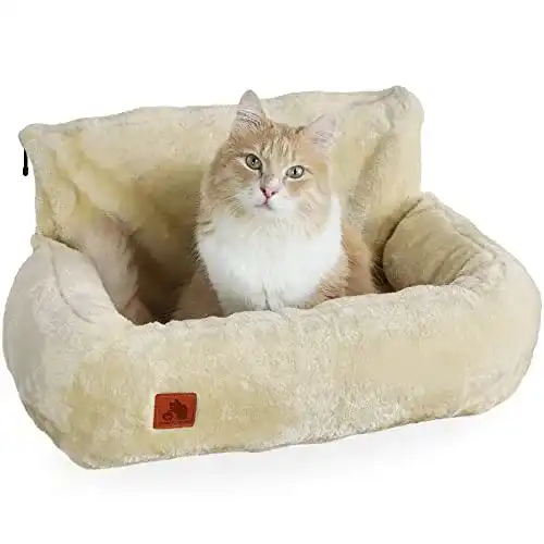 Katzenbett Schlitzohr von Lucky Kuschelige Heizungsliege für Katzen