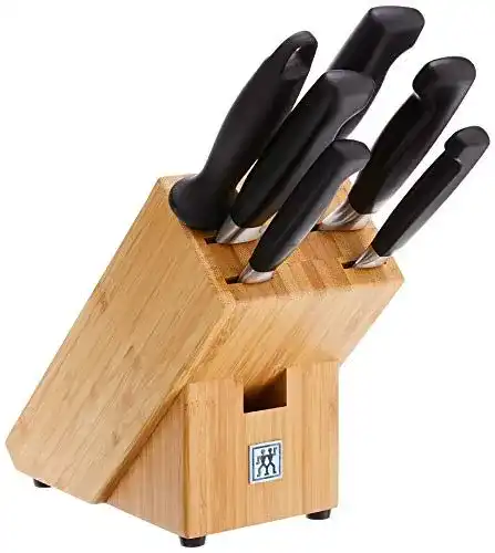 Zwilling Messerblock 35068-003-0 aus Edelstahl mit 7 Messern