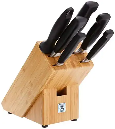Zwilling Messerblock 35068-003-0 aus Edelstahl mit 7 Messern