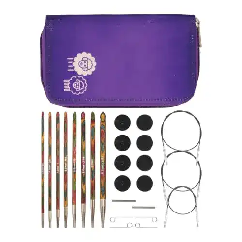 Tunesische Häkelnadel KnitPro Symfonie Set mit 8 Größen