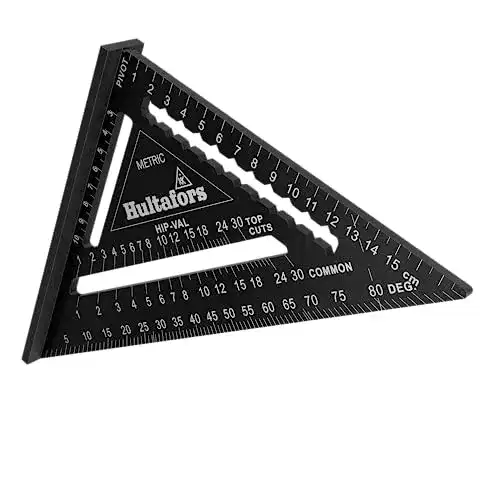Hultafors Anschlagwinkeldreieck 5-in-1 180mm Präzisionswerkzeug für Handwerker