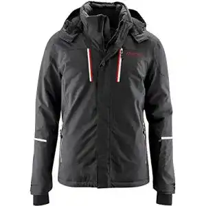 Maier Sports Herren Skijacke Lupus in Schwarz, Größe 48