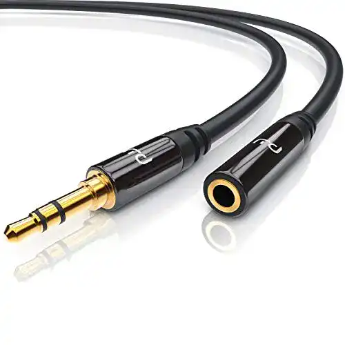 Kopfhörer Verlängerungskabel CSL Computer Aux Kabel 3.5mm