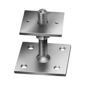 Verstellbarer Pfostenträger SIMPSON PPB70G für Pfosten mit 70mm Breite
