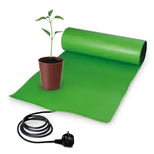 Gewächshausheizung Bio Green Anzucht Wärmeplatte in grün
