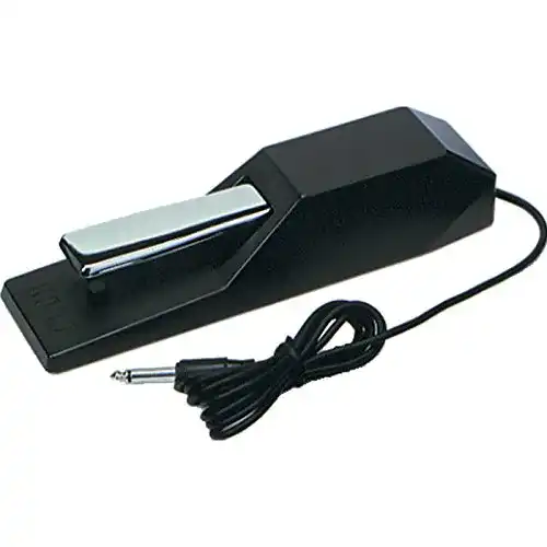 Sustain-Pedal Korg KOO DS-1H in Schwarz für Digitalpianos und Keyboards