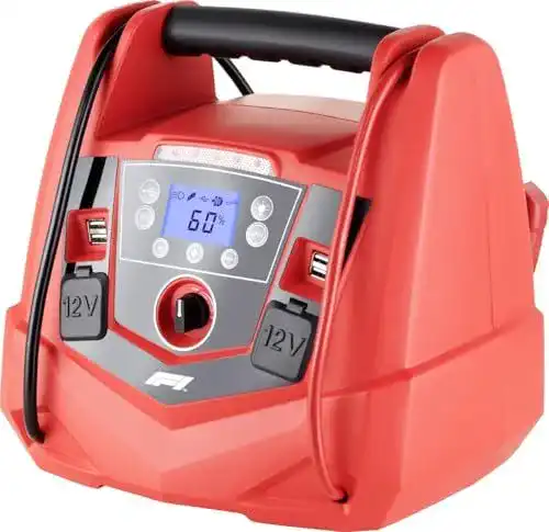 Starthilfe mit Kompressor Formula 1 10834 tragbar 12V