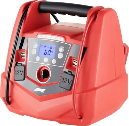 Starthilfe mit Kompressor Formula 1 10834 tragbar 12V