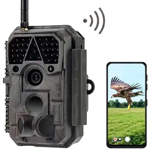 Wildkamera mit App Meidase P100 WLAN 32MP Nachtsicht