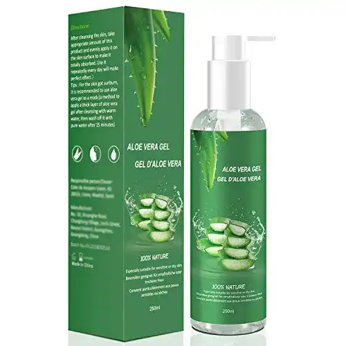 Aloe Vera Gel Siman 100 Bio für Gesicht, Haare und Körper