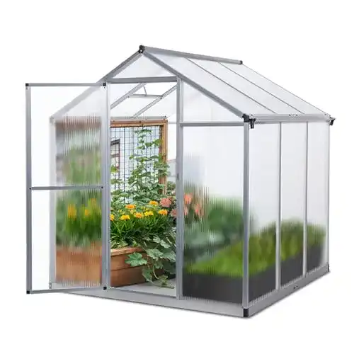 Gewächshaus Gegaden aus Aluminium für den Garten