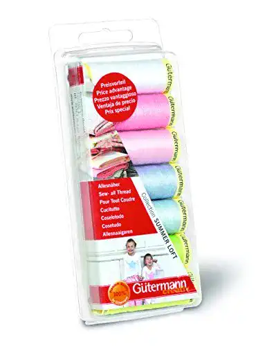 Gütermann Nähgarn aus Polyester in Mehrfarbig, 100m Rollen