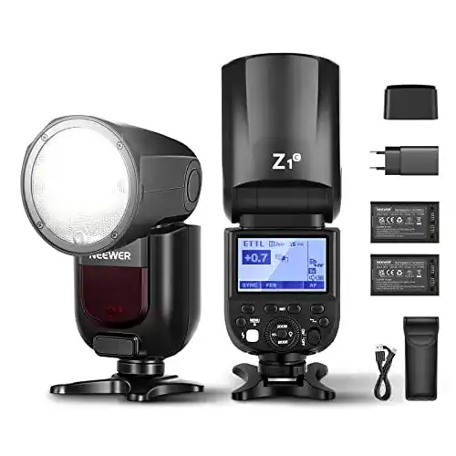 Neewer Z1-C TTL Speedlite Blitzgerät für Canon Kameras