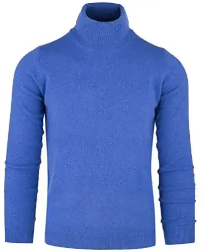 Rollkragenpullover für Herren aus 100% Kaschmir