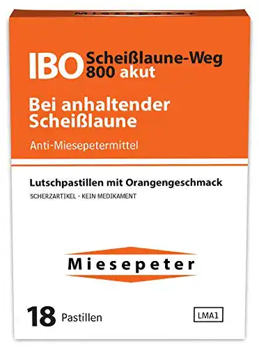 Scherztabletten Miesepeter Bonbons IBO Scheißlaune-Weg 800