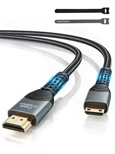 Mini-HDMI-Kabel von Cablecreation – Mini HDMI auf HDMI 1M