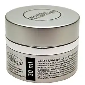 UV-Gel World of Nails Design Allround LED/UV-Gel 3 in 1, Premium Edition