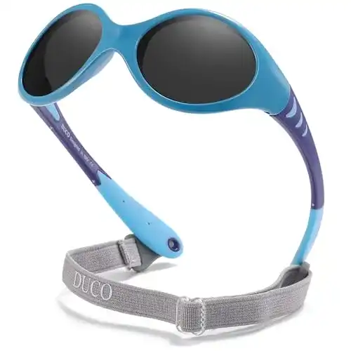 Kinder Sonnenbrille von Duco mit polarisierten Gläsern und UV-Schutz