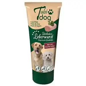 Leberwurst für Hunde Akah TUBI Dog – Leckerli aus der Tube