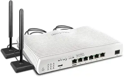DrayTek Vigor2866L Router mit LTE und G.Fast für Unternehmen