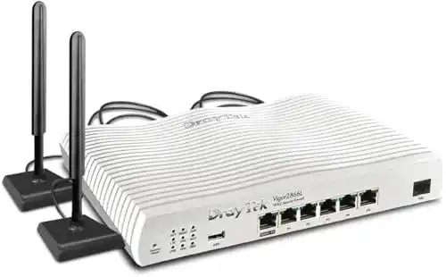 DrayTek Vigor2866L Router mit LTE und G.Fast für Unternehmen