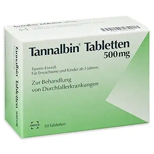 Durchfallmedikament Tannalbin Tabletten 50 Stück