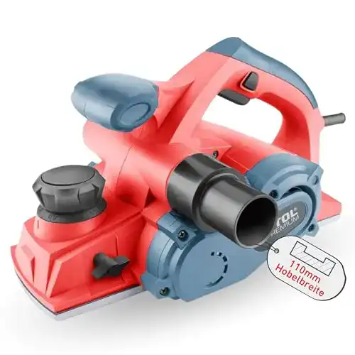 Extol Premium Elektrohobel 1000W mit 110mm Hobelbreite