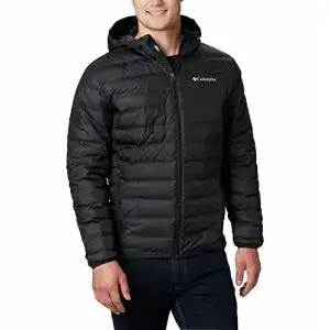 Columbia Lake 22 Daunenjacke für Herren mit Kapuze und Reißverschlusstaschen