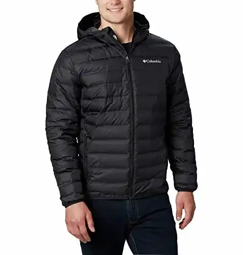Columbia Lake 22 Daunenjacke für Herren mit Kapuze und Reißverschlusstaschen
