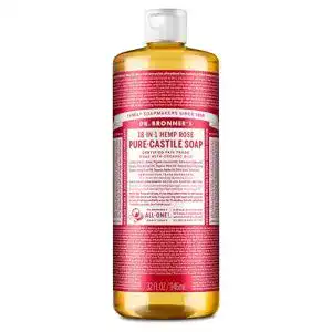Dr. Bronner’s 18 in 1 Hanf Rose Pure-Castile Seife