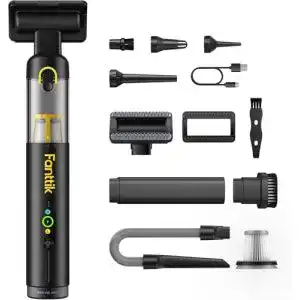 USB-Staubsauger Fanttik Slim V10 Apex kabellos 4-in-1 für Auto und Büro