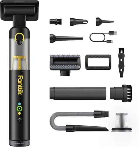 USB-Staubsauger Fanttik Slim V10 Apex kabellos 4-in-1 für Auto und Büro