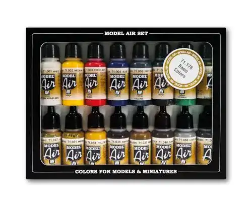 Modellbaufarben Acrylicos Vallejo 771178 für präzise Farbgestaltung