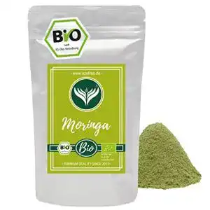 BIO Moringa-Pulver Azafran ohne Zusätze, 250g, 100% Oleifera