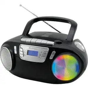 Soundmaster SCD5800SW UKW Radio mit CD, MP3 und Kassettenrekorder