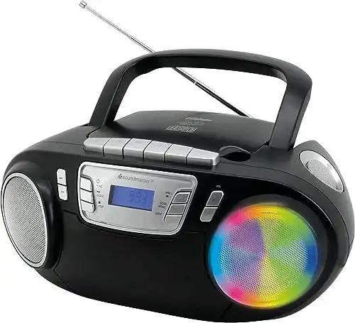 Soundmaster SCD5800SW UKW Radio mit CD, MP3 und Kassettenrekorder