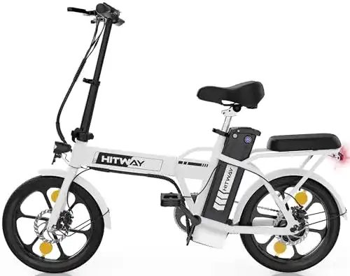 Leichtes E-Bike HITWAY Elektrofahrrad Klapprad für den Alltag