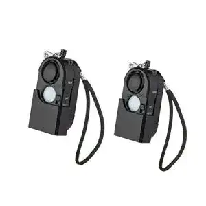 Taschenalarm Zeerkeer mit 120 dB, 2 Stück, tragbar und sicher