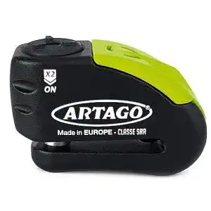Bremsscheibenschloss Artago 30X14 für Motorräder mit Alarmfunktion