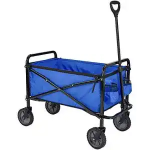 Bollerwagen von Amazon Basics – Zusammenklappbarer Gartenwagen