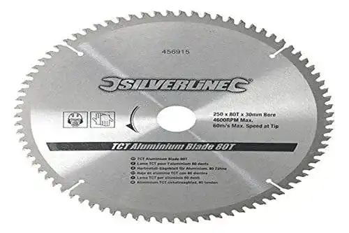 Kreissägeblatt für Aluminium von Silverline – Hartmetall-Sägeblatt